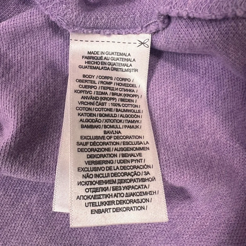 Polo Ralph Lauren Mens Classic Fit Polo Shirt S Cotton Heather Purple Pony EUC